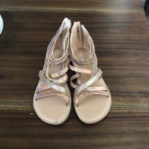 Girls gladiator sandals